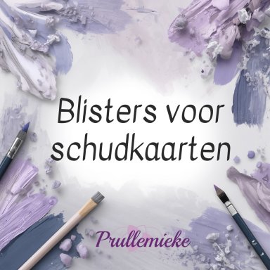 Blisters en inhoud voor Schudkaarten