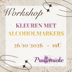 10/26 kleuren met alcoholmarkers 26/10/2026 Kleuren met alcoholmarker