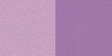 117019/2002 Dini Design Scrappapier  Stippen bloemen - Violet paars
