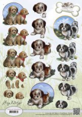 5084 Amy Design - Animal Medley - Puppies