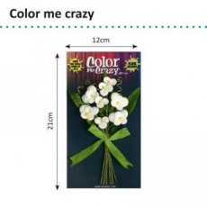 Petaloo color me crazy bouquets pansies x8