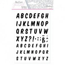 Nr. 2 Alphabet Stamp Bullet Journal