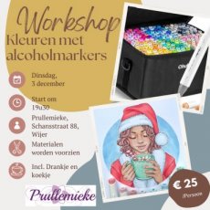 Kleuren met Alcoholmarkers 3/12/24