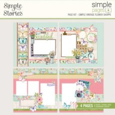 Simple Vintage Flower Shoppe Simple Pages Kit