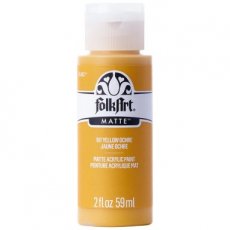 917 Acrylic Matte Yellow Ochre