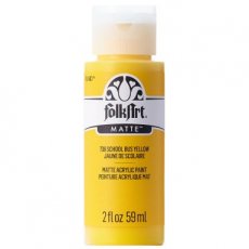 736 Acrylic Matte School Bus Yellow