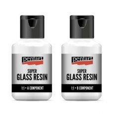 Super Glass Hars 1:1 set, 2x40ml