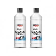 Super Glass Hars 1:1 set, 2x 250ml