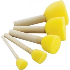 Sponsborstelset, 5 stuks