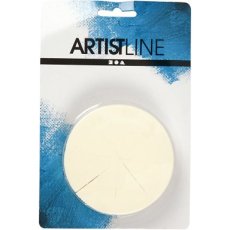 104680 Sponzen, 8 stuk/ 1 doos, L: 40 mm, B: 25 mm, wit