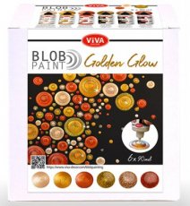800305800 Blob Paint FarbSet Golden Glow