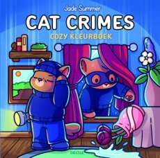 0102276 Cat Crimes - Cozy kleurboek Jade Summer