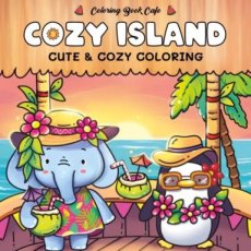 523664 Cozy island Cute & Cozy coloring