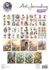 99081/002 Art Journaling Set A4 - Voorjaar