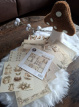 99080/025 Art Journaling & Card Making Backgrounds Set Kerst beige-groen
