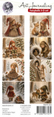 99079/026 Fairybells 3-D setje Kerst rood-groen