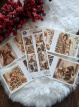 99079/026 Fairybells 3-D setje Kerst rood-groen