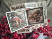 99079/026 Fairybells 3-D setje Kerst rood-groen