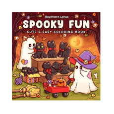 6674 Spooky Fun Coloring Book