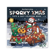 6675 Spooky Xmas Coloring Book