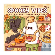 6677 Spooky Vibes 2 Coloring Book