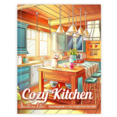 6699 Cozy Kitchen Coloring Book