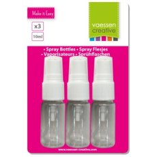 Vaessen Creative • Spray Flesjes 10ml 3stuks