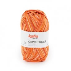 Capri Tones Oranje - Ecru