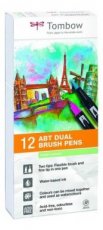 (19) 380010/1202 CE ABT Dubbele Brush Pen 12 stuks Pastel