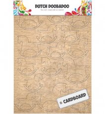 472309006 DDBD CardboardArt Rocking Horse