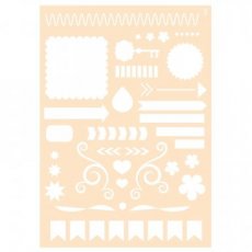Joy!Crafts Journaling Stencil 3