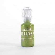 682N Nuvo Chrystal Drops - Bottle Green