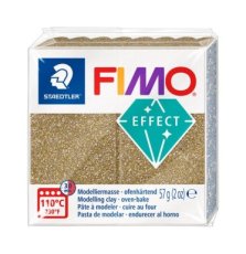 8010-112 Fimo effect glitter 57g goud