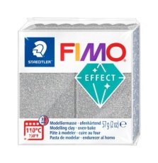 8010-812 Fimo effect glitter 57g zilver