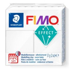 8020-014 Modelling clay Fimo effect White transparant