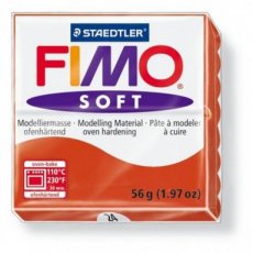 Fimo Soft Indisch Rood
