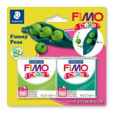8035 15 Fimo kids funny kits set "funny peas"