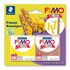 8035 16 Fimo kids funny kits set "funny sausages"