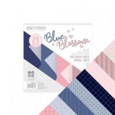 (16e3)    9377E Tonic Studios Craft Paper Blue Blossom