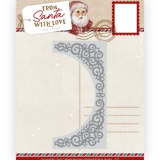 ADD10279 From Santa with love - Star Border