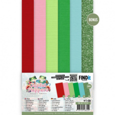Linen Cardstock Pack - Berries Beauties - Joyful Hoppers - 4K