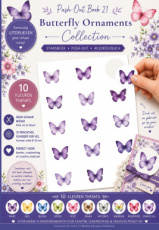 Push-Out Book 21 - Butterflies Ornaments Collection
