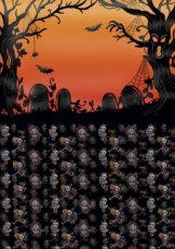 BGS10013 Backgroundsheets - Yvonne Creations - Happy Halloween