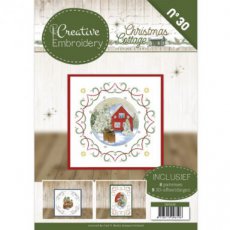 CB10030 Creative Embroidery 30 - JA - Christmas Cottage