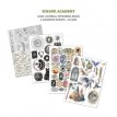CBB004 Wizard Academy A4 Junk Journal Ephemera Book (32pcs)