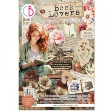 Book Lovers A4 Junk Journal Ephemera Book (32pcs