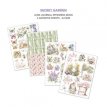 CBB007 Secret Garden A4 Junk Journal Ephemera Book