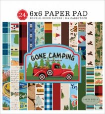 Gone Camping 6x6 Inch Paper Pad