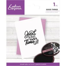 Mindfulness Quotes Clear Stamp Good Things