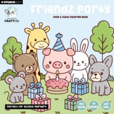 Friendz Coloring Book Cozy